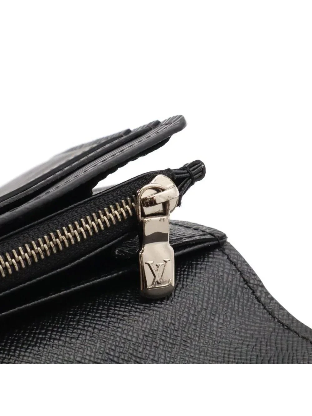 Louis Vuitton Epi Portefeuille Sarah Wallet Bifold Noir Black